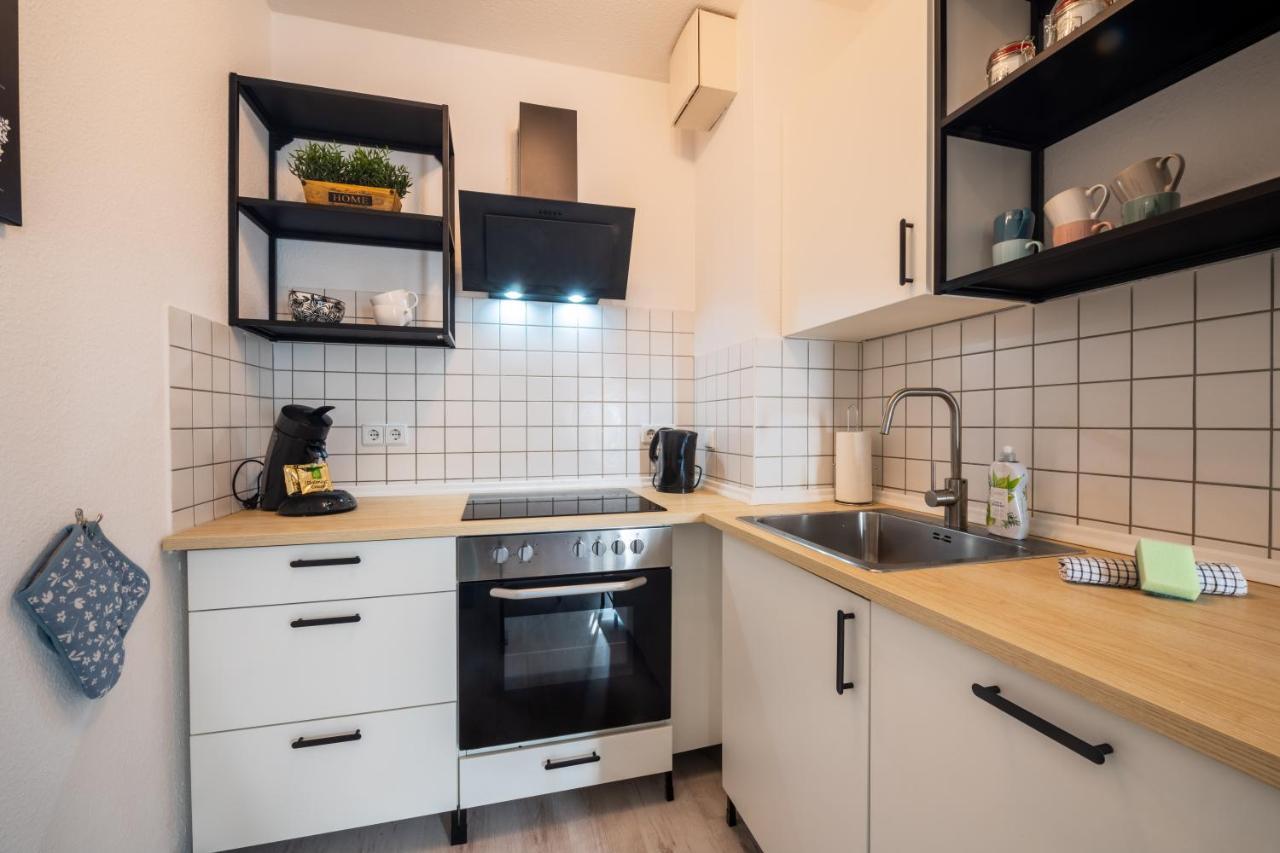 Moderne EG-Wohnung in Sudenburg mit Parkplatz, TOP Anbindung Magdeburg Exterior foto