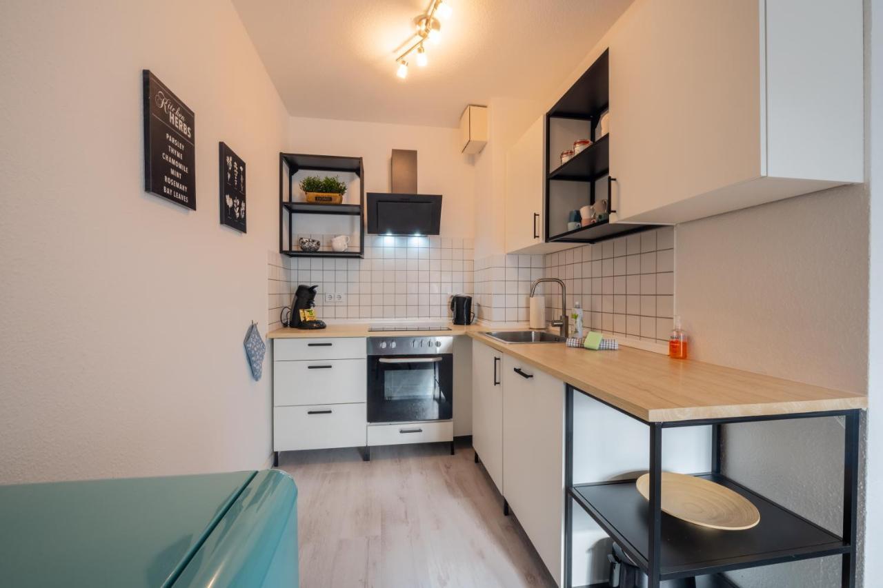 Moderne EG-Wohnung in Sudenburg mit Parkplatz, TOP Anbindung Magdeburg Exterior foto
